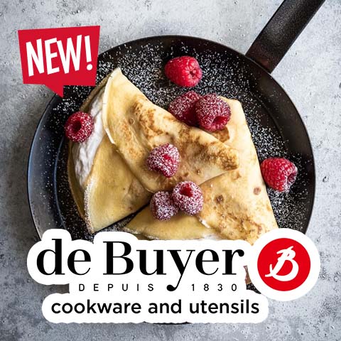 New! de Buyer Cookware and Utensils | PremierGourmet.com